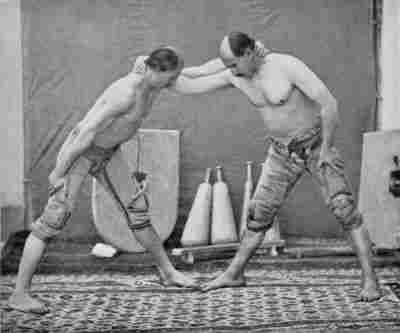 The First Position in Persian Wrestling.