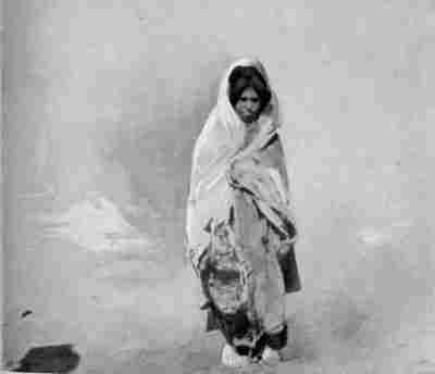 A Picturesque Beggar Girl.