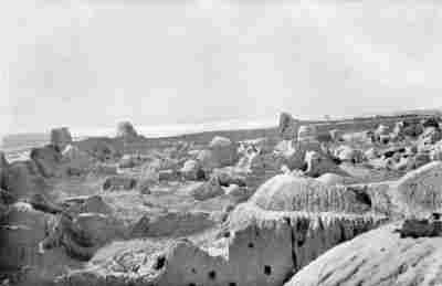 View of Sher-i-Rustam from Rustam's House. (South-east section of City.)