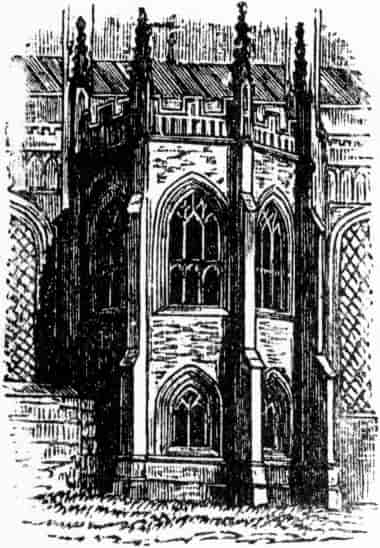 Illustration: THE AUDLEY CHAPEL.