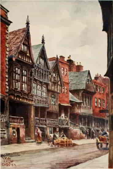 CHESTER BISHOP LLOYD'S PALACE AND WATERGATE STREET
