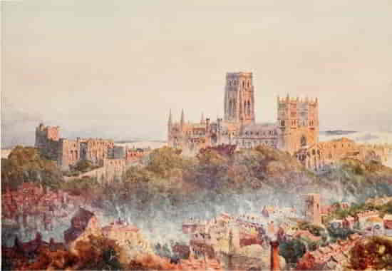 DURHAM FROM THE RAILWAY