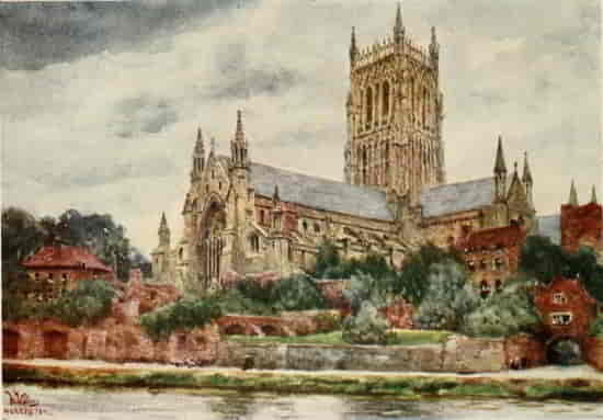WORCESTER THE CATHEDRAL