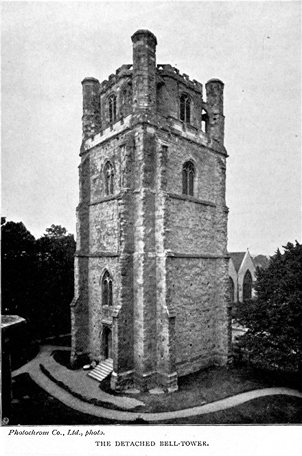 Photochrom Co., Ltd., photo. THE DETACHED BELL-TOWER.