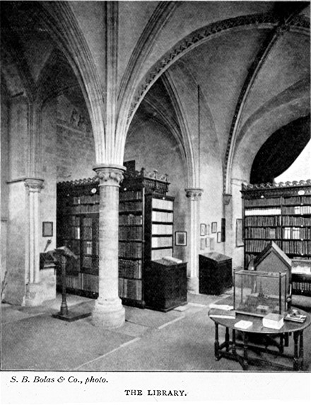 THE LIBRARY. S.B. Bolas & Co., photo.