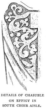 Details of Chasuble on Abbot's Tomb.