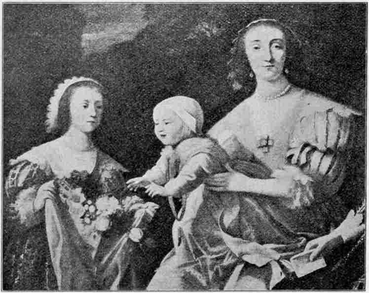Duchess of Buckingham and her Two Children.