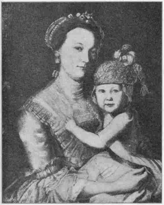 Mrs. Elizabeth Lux Russell and Daughter.