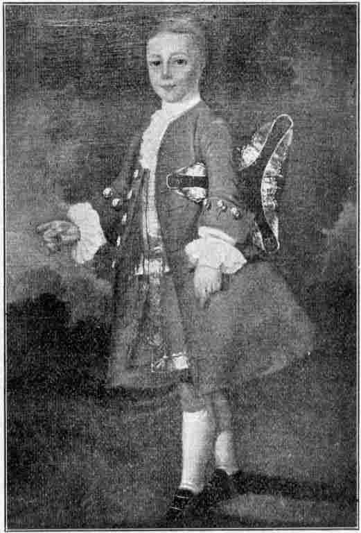 Ralph Izard when a Little Boy. 1750.
