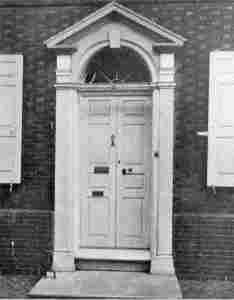 Plate XXIV.—Doorway, 5011 Germantown Avenue; Doorway, Morris House, 225 South Eighth Street.