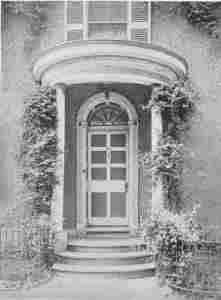 Plate XXXIII.—Entrance Porch and Doorway, Upsala, Germantown; Elliptical Porch and Doorway, 39 Fisher's Lane, Wayne Junction.