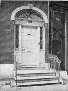 Plate XXXIV.—Doorway, 224 South Eighth Street; Doorway, Stenton.