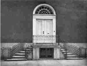 Plate XXXV.—Doorway and Ironwork, Southeast Corner of Eighth and Spruce Streets