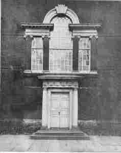 Plate LII.—Chancel Window, Christ Church; Palladian Window and Doorway, Independence Hall.
