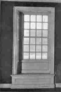 Plate LXXIII.—Window Detail, Parlor, Whitby Hall; Window Detail, Dining Room, Whitby Hall.