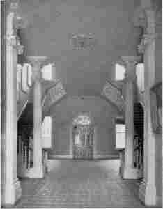 Plate LXXXVIII.—Main Hall and Double Staircase, Pennsylvania Hospital.