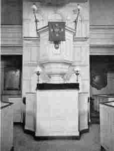 Plate XCII.—St. Peter's Church, South Third and Pine Streets. Erected in 1761; Lectern, St. Peter's Church.