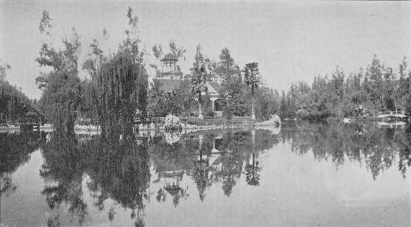 The Lake at Baldwin's Ranch, Reached by the Pacific Electric Railway.