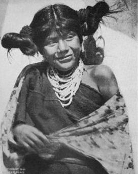 A Hopi Belle at Shungopavi.