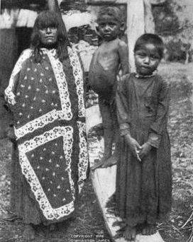 A Family Group of Havasupais.