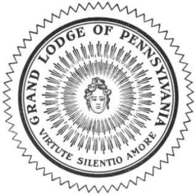 Grand Lodge of Pennsylvania Seal